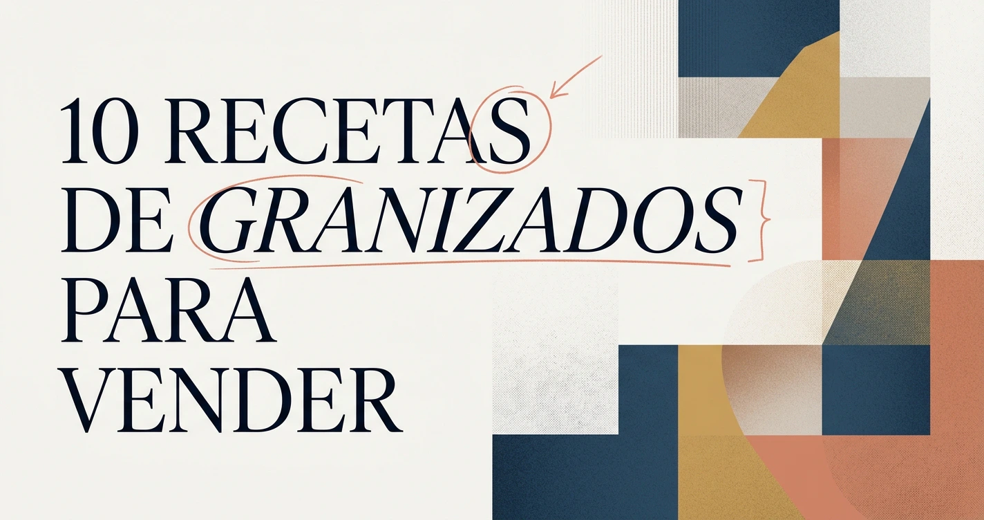 10 recetas de granizados fáciles para vender más